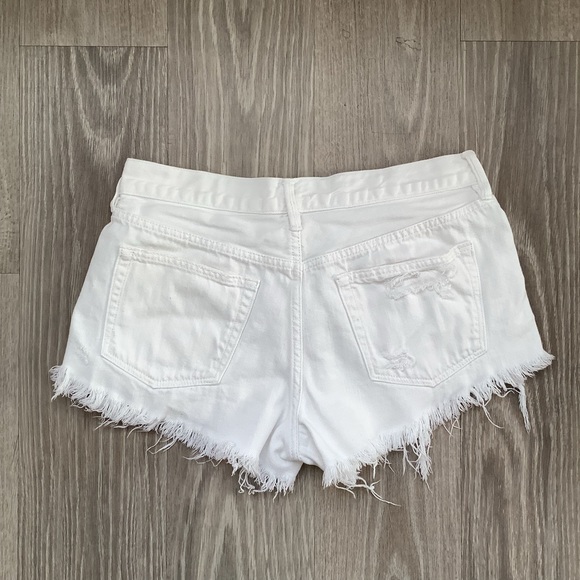 We The Free by Free People Loving Good Vibrations cutoff denim shorts size 27 - Picture 6 of 6